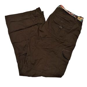 American Rag Women’s NWT Brown Cargo Pants SZ 13